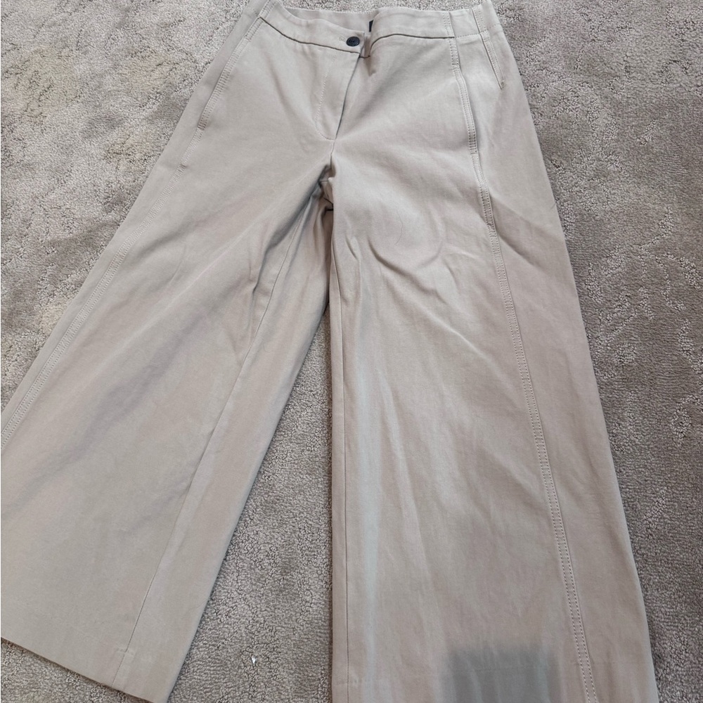 Ann Taylor|Tan Wide-Leg dress pants